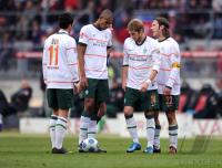 Fussball 1. Bundesliga : 1 FC Nuernberg - Werder Bremen