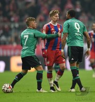 Fussball 1. Bundesliga Saison 14/15: FC Bayern Muenchen - FC Schalke 04
