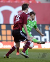Fussball 1. Bundesliga, Saison 2012/2013: 1. FC Nuernberg - VfL Wolfsburg