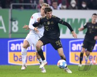 Fussball 1. Bundesliga Saison 21/22: FC Augsburg - FC Bayern Muenchen