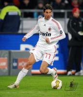 FUSSBALL, INTERNATIONAL, AC MAILAND: ANTONINI Einzelaktion