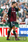Fussball Bundesliga: Gladbach - Bayern, Ballack enttaeuscht
