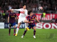 FUSSBALL  International CHL 09/10 : VfB Stuttgart -  FC Barcelona