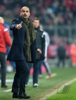 Fussball 1. Bundesliga Saison 14/15: Trainer Pep Guardiola (FC Bayern Muenchen)