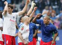 Fussball, 1. Bundesliga: Hamburg - Wolfsburg