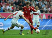 Fussball 1. Bundesliga, Saison 2011/2012:  FC Bayern Muenchen - VfB Stuttgart