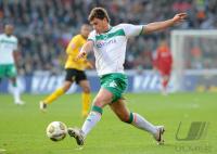 FUSSBALL 1. BUNDESLIGA: Bremen, BOENISCH Einzelaktion