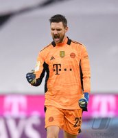 Fussball 1. Bundesliga Saison 21/22: FC Bayern Muenchen - Borussia Moenchengladbach