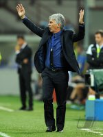 FUSSBALL SERIE A:  Trainer Gian Piero Gasperini (Inter Mailand)