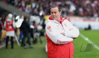 Fussball  1. Bundesliga  14/15: Trainer Huub Stevens (VfB Stuttgart)