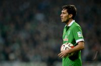 Fussball, 1. Bundesliga  Saison 2014/2015: SV Werder Bremen - Hannover 96