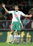 Fussball 1. Bundesliga: Bremen, KLOSE Gestik