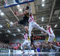 Basketball 1. Bundesliga 17/18 Hauptrunde: Walter Tigers Tuebingen - Telekom Baskets Bonn