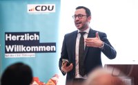 Politik, Wahlkampf Landtagswahlkampf 2026 CDU; Daniel Guenther