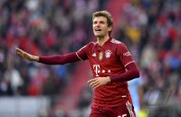 Fussball 1. Bundesliga Saison 21/22: FC Bayern Muenchen -  SC Freiburg