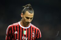 FUSSBALL SERIE A:  Zlatan Ibrahimovic (AC Mailand)