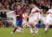 FUSSBALL  International CHL 09/10 : VfB Stuttgart -  FC Barcelona