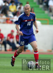 Fussball INTERNATIONAL  EURO 2004  Kroatien-Frankreich im Stadion Dr. Magalhaes Pessoa in Leiria