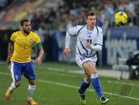 Fussball International  Testspiel:  Erdin Dzeko (Bosnien-Herzegowina)