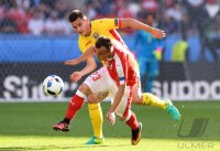 Fussball International Europameisterschaft 2016: Rumaenien - Schweiz