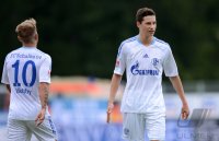 Fussball 1. Bundesliga 2012/2013: Lewis Holtby (li, FC Schalke 04) und Julian Draxler (FC Schalke 04)