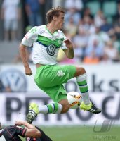 Fussball 1. Bundesliga Saison 2015/2016: VfL Wolfsburg - Eintracht Frankfurt