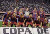 FUSSBALL International  COPA DEL REY  10/11:  FC Barcelona - Real Madrid