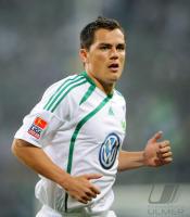 FUSSBALL, 1. BUNDESLIGA, WOLFSBURG, SCHAEFER