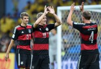 FUSSBALL WM 2014, HALBFINALE: Brasilien - Deutschland
