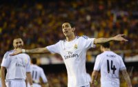 FUSSBALL International COPA DEL REY 13/14:  JUBEL Angel Di Maria (Real Madrid)