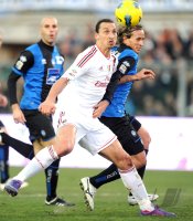 FUSSBALL SERIE A:  Zlatan Ibrahimovic (AC Mailand)