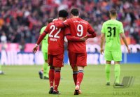 Fussball 1. Bundesliga Saison 18/19: FC Bayern Muenchen - Hannover 96