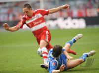 Fussball 1.Bundesliga 08/09  Muenchen -  Karlsruhe