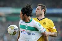 FUSSBALL 1. BUNDESLIGA: Bremen - Dortmund