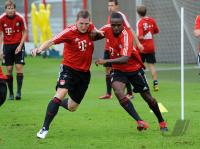 Fussball 1. Bundesliga: Training beim FC Bayern Muenchen
