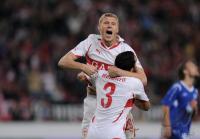 FUSSBALL    UEFA Eurpa League  3 Qualifikationsrunde   JUBEL  VfB Stuttgart