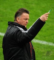 Fussball Champions League  Saison 2010/2011: Trainer Louis van Gaal (FC Bayern Muenchen)