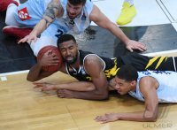 Basketball 1. Bundesliga 17/18 Hauptrunde: Walter Tigers Tuebingen - Eisbaeren Bremerhaven