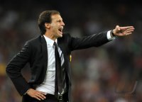 Fussball Champions League  Saison 2011/2012:  Trainer Massimilliano Allegri (AC Mailand)