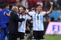 FUSSBALL WM 2014, HALBFINALE: Niederlande - Argentinien