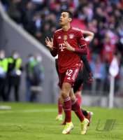 Fussball 1. Bundesliga Saison 21/22: FC Bayern Muenchen -  TSG 1899 Hoffenheim