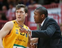 Basketball 1. Bundesliga 15/16 Hauptrunde: Walter Tigers Tuebingen - EWE Baskets Oldenburg