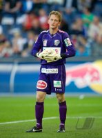 FUSSBALL Bundesliga AUT  SAISON 2012/2013: Torwart Christian Dobnik (Wolfsberger AC)