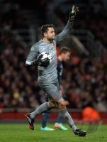 Fussball International CHL Saison 13/14: Torwart Lukasz Fabianski (Arsenal)