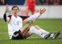 Fussball International: Deutschland - China, BOROWSKI enttaeuscht