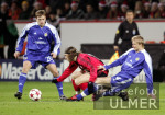 Fussball UCL: Leverkusen - Kiew, Zweikampf