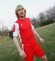 Fussball Uhlsport Foto-Shooting Pavel Nedved