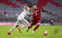 Fussball 1. Bundesliga Saison 21/22: FC Bayern Muenchen - 1. FSV Mainz 05