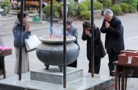 Fussball International  Club WM  Zojoji Tempel in Tokio