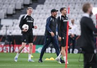 FUSSBALL  EUROPA LEAGUE  SAISON 2025/2026   Finale in Istanbul, 19.05.2026 Training SC Freiburg